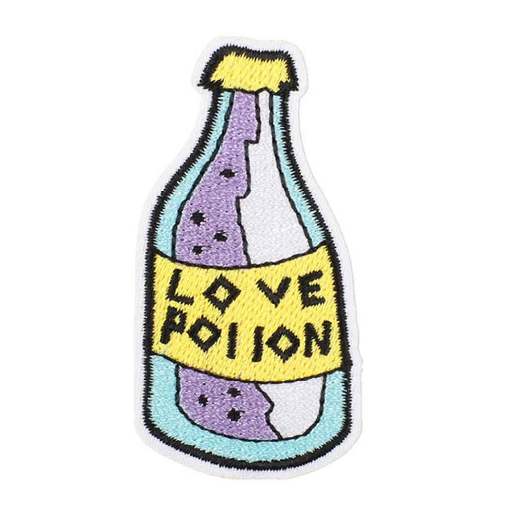 Embroidered Patches Flowers Repair Patches Iron On Patches Applique Patches Cartoon Bus Sew On Patches for Clothes Bag