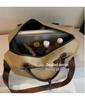 Women's Large Capacity Waterproof Duffle Bag for Short Business Trips - Attachable To Suitcase, High-End Carry-On.