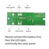 Human Body Sensing LED Control Module 40W Solar Light Circuit Board Remote Controllers LED Module Easy To Use