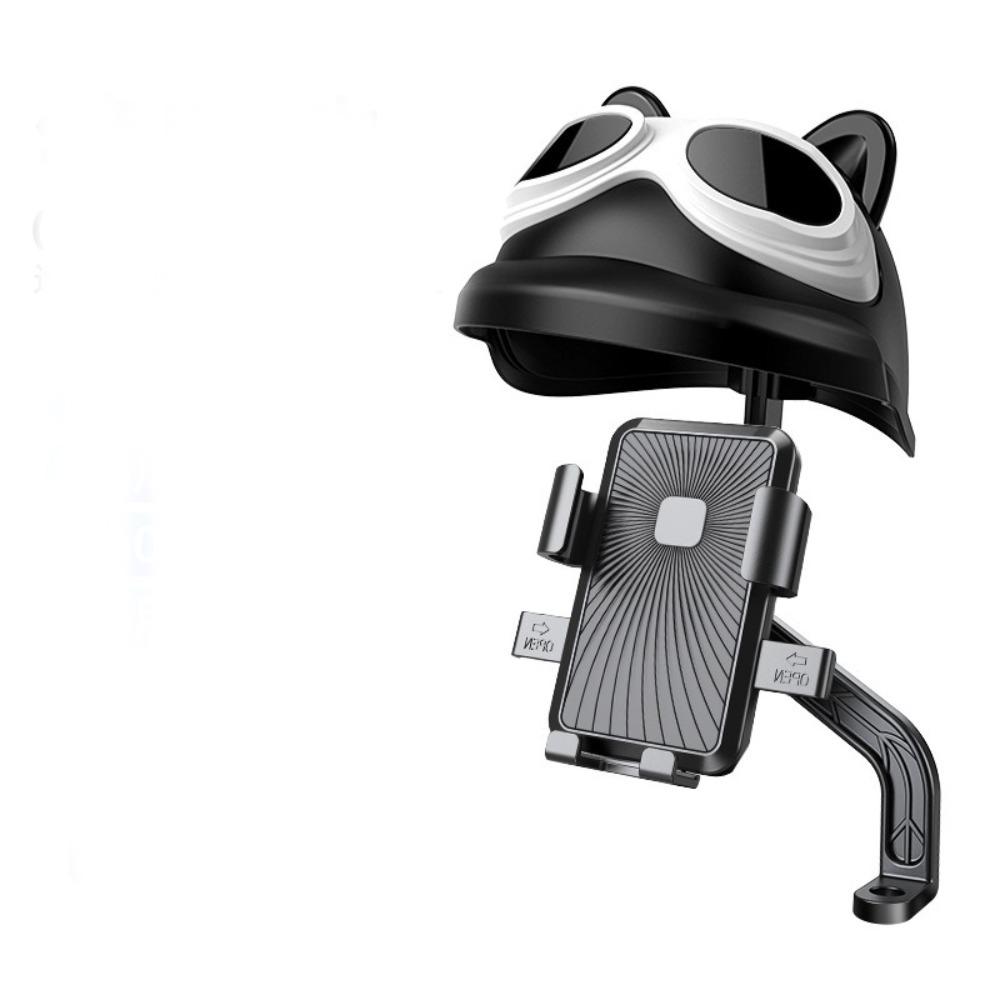 Waterproof Motorcycle Mobile Phone Holder With Sun Visor Electric Bicycle Phone Bracket  Sport Bike