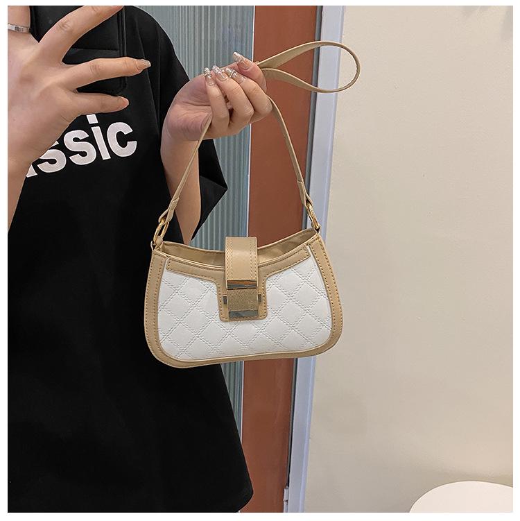 2023 Spring Women's Color Block Crossbody Shoulder Bag