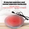 Poultry Water Heater Warmer Base Poultry Waterer Drinker Heated Base with Thermostat for Winter Chicken Coop