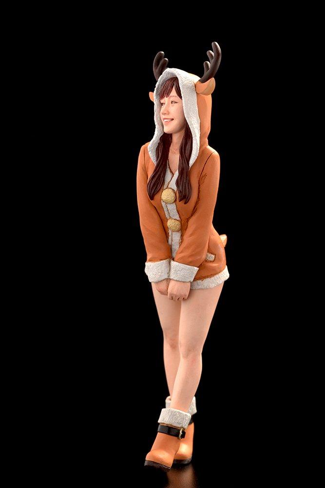 Brick Works Maschinen Krieger Caribou Girl 1/20 Scale Resin Cast Assembly Kit MUS-24