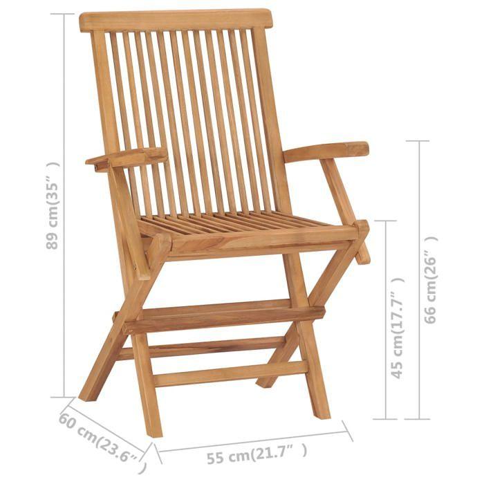 VidaXL Lot de 4 Chaises de Jardin avec Coussins, Sièges de Terrasse, Chaises de Salle à Manger, Meubles de Patio Extérieur, 3065634