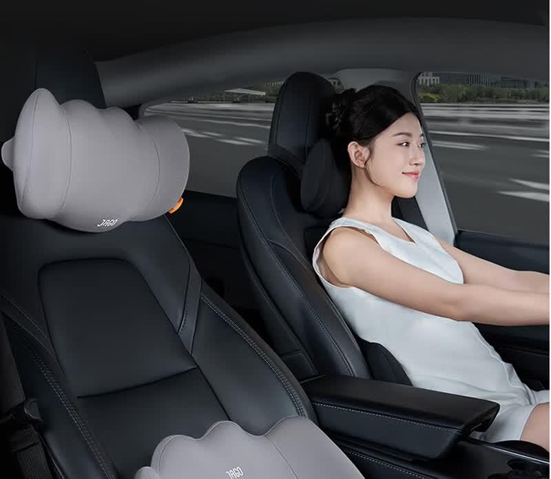 JAGO Memory Foam Car & Office Neck Support Pillow