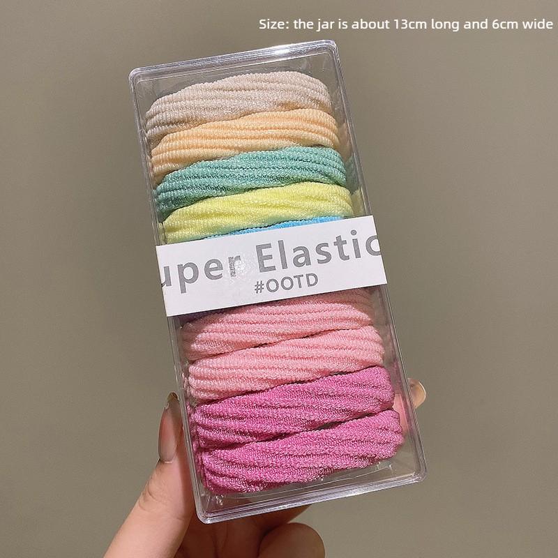 Children's Colorful Hair Ties High Elasticity Durable Thickened Hair Ties for Tying High Ponytails Hairbands That Won't Damage Hair, Hair Accessories