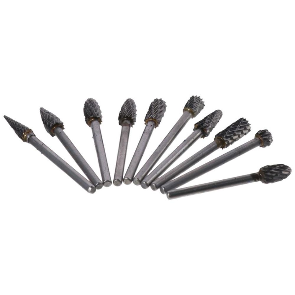 

Tungsten Steel Carbide Carbide Rotary File For Dremel Milling Cutter Rotary Tool Burr Drill Bits
