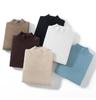 Women's Seamless Half-High Cashmere Sweater - Versatile, Comfortable, Fashionable Knitwear for Autumn & Winter.