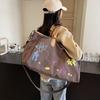 Graffiti Travel Bag, the Same Style for Men and Women, Yoga Sports Fitness Bag,wet and Dry Separation, Business Trip with Shoe Compartment, Duffel Bag
