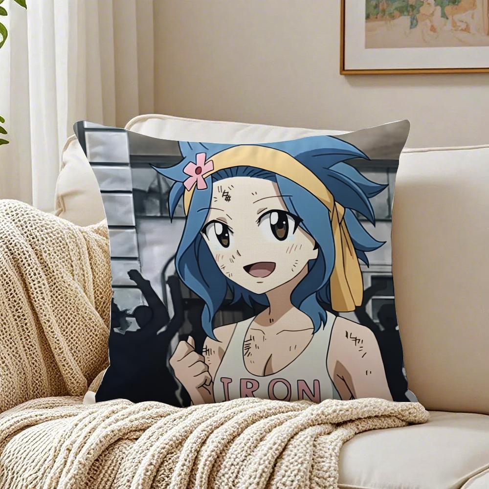 Anime Shonen FFairy TTail Kissenbezug Kissenhülle Milbenschutz Wohnzimmer Sofa Dekor Kissen Raum
