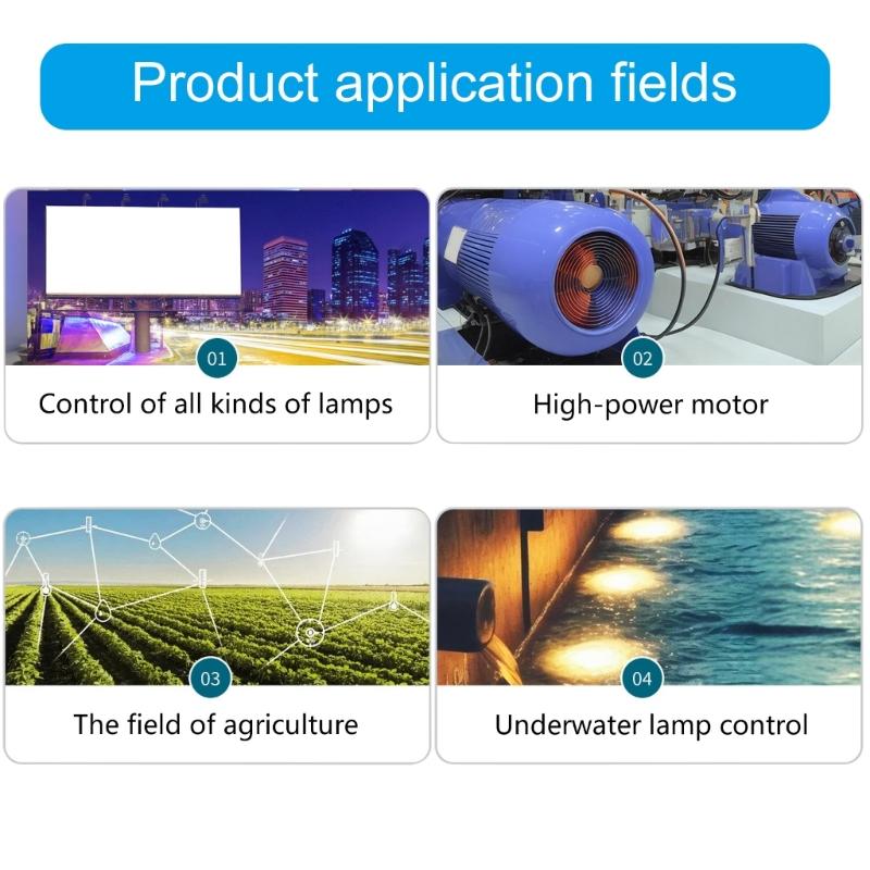 433Mhz Remote Control Switches Replacement Waterproof Water Pump Remote Control Switches Easy to Use