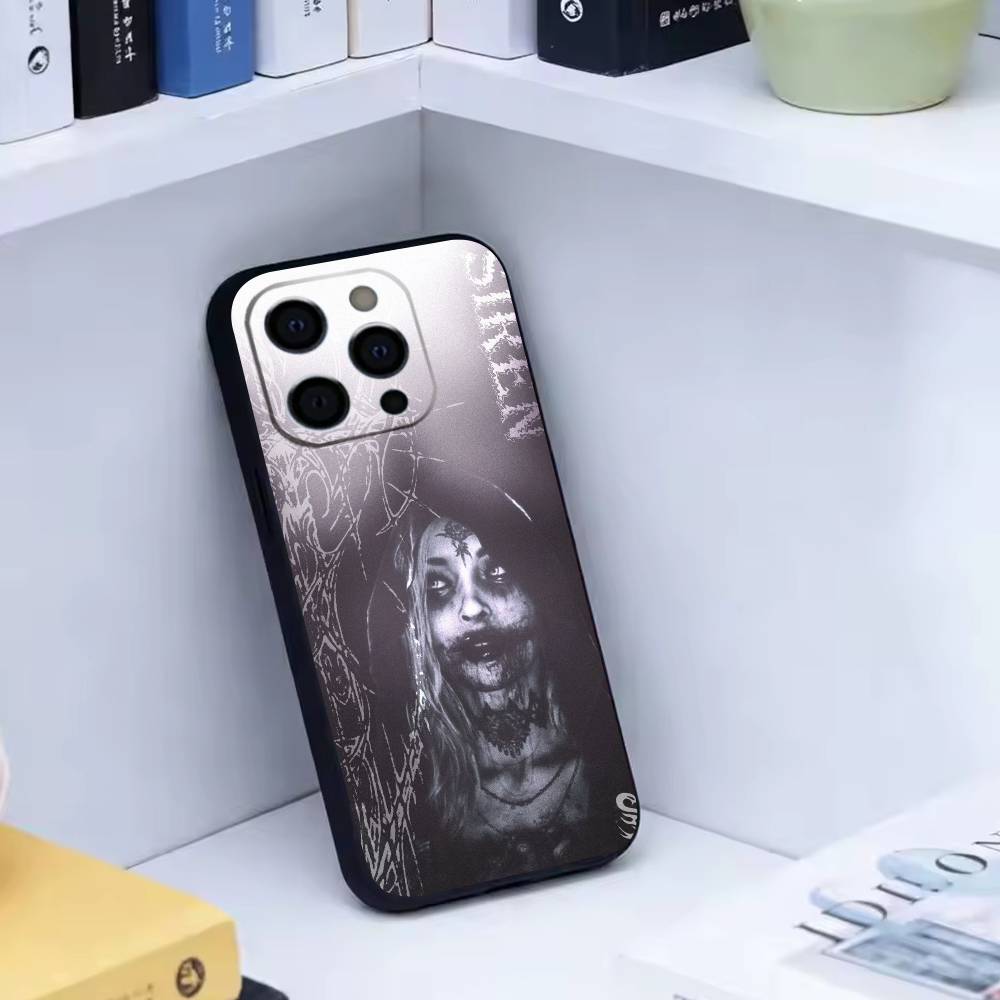 Sweet Grunge Dark Goth Emo  Phone Case For iPhone 17,16,15,14,13,12,11 Plus,Pro Max,XS,Soft Silicone Black Cover