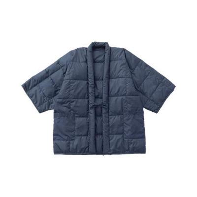 Warm Down Hanten for Men, Navy, One Size Fits All, Washable (0390410)