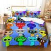 2026 NEW Teens Gifts Duvet Cover Set Game Sprunki Cartoon Bedding Set Quilt Cover Skin-friendly and Breathable for Bedroom Home