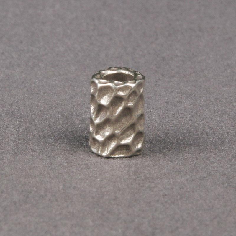 Brass Hammered Spacer & Barrel Beads: Pendant, Paracord & Keyring DIY Accessories