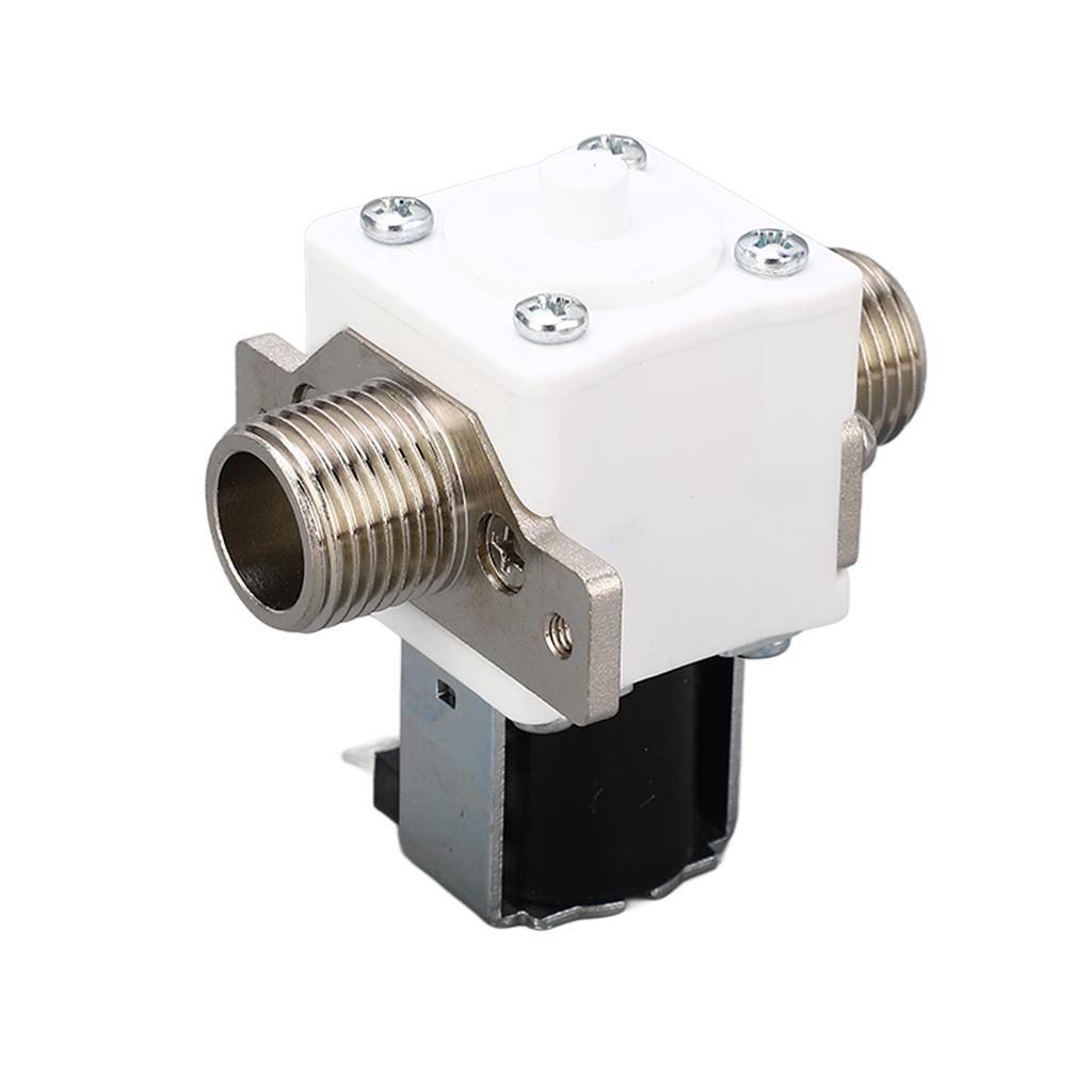 Zawór Wlotowy Podgrzewacza Wody Mosiężna Cewka Obudowa PC Dobre Uszczelnienie G12in Elektryczny Zawór Elektromagnetyczny DC12V