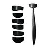 1 Set 6-in-1 Eyeshadow Crease Line Kit Portable Travel Eyeshadow Crease Stamp Women Cut Crease Creation