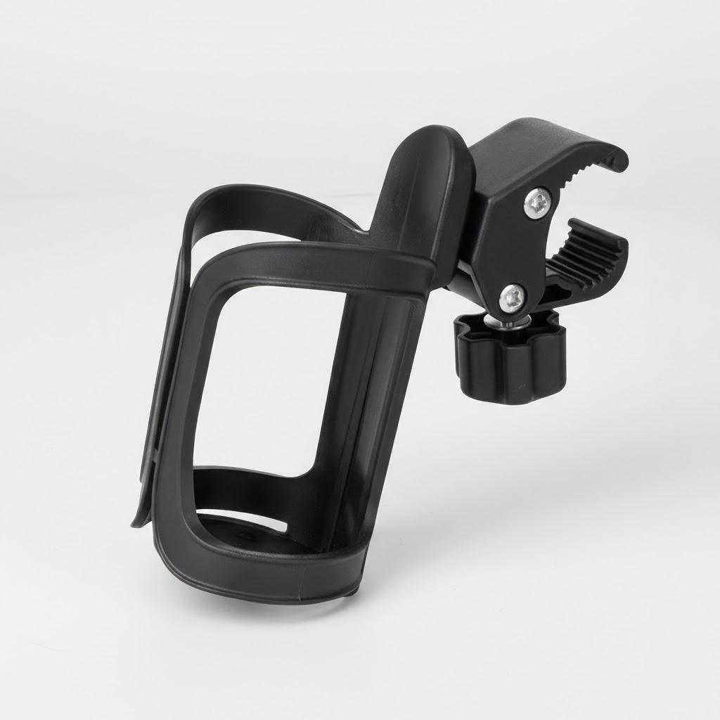 

Bicycle Water Bottle Cup Holder Multifunctional Cycling Accessory Bike Stroller Handlebar Mount Cage чёрный