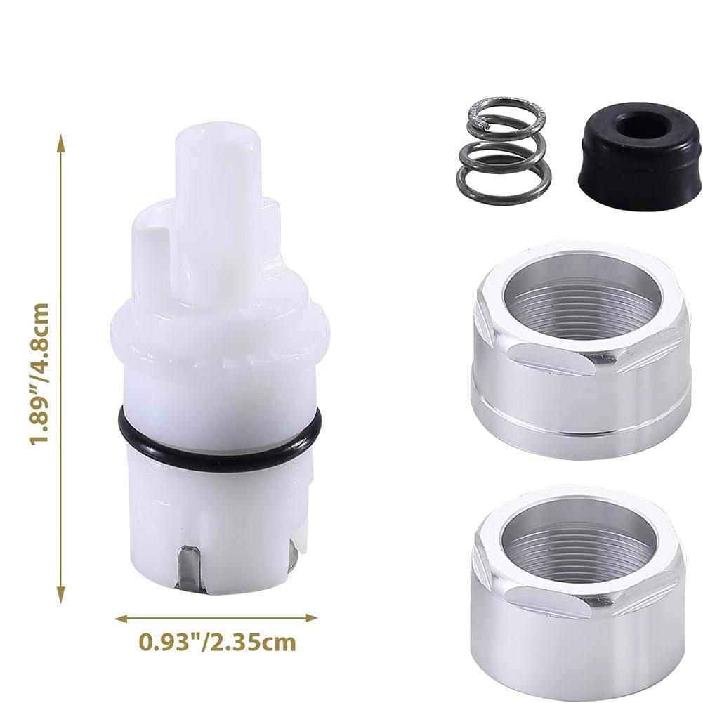 

1set RP42096 Faucet Cartridge Repair Kit Stems Cartridge Stainless Springs Rubber Seats Lug Nuts For Peerless Faucet China Mainland