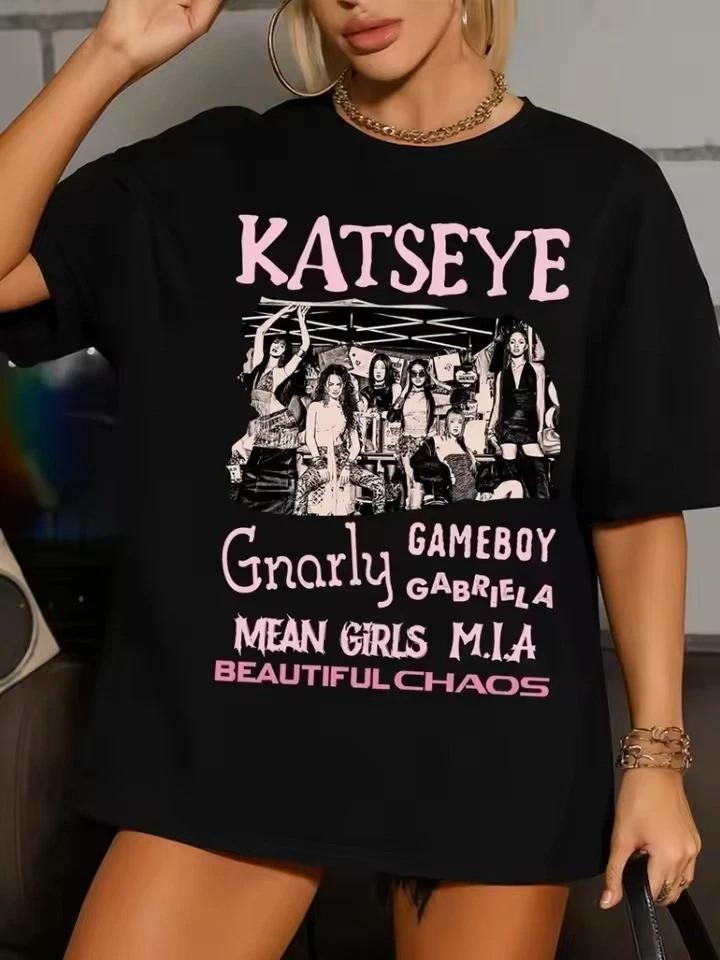 Katseye Beautiful Chaos Unisex T-shirt XXL