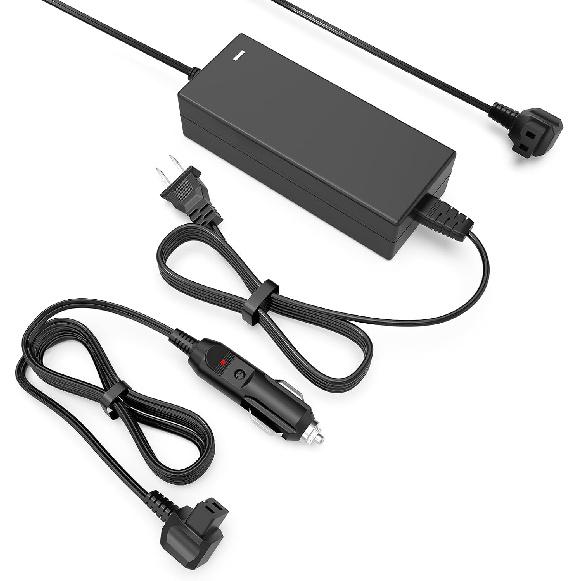 AC/DC Car Refrigerator Power Cord Compatible with Alpicool, Bodega, Euhomy, BougeRV, ARB, ICECO, Setpower, JoyTutus for Most 12V/24V Portable Car