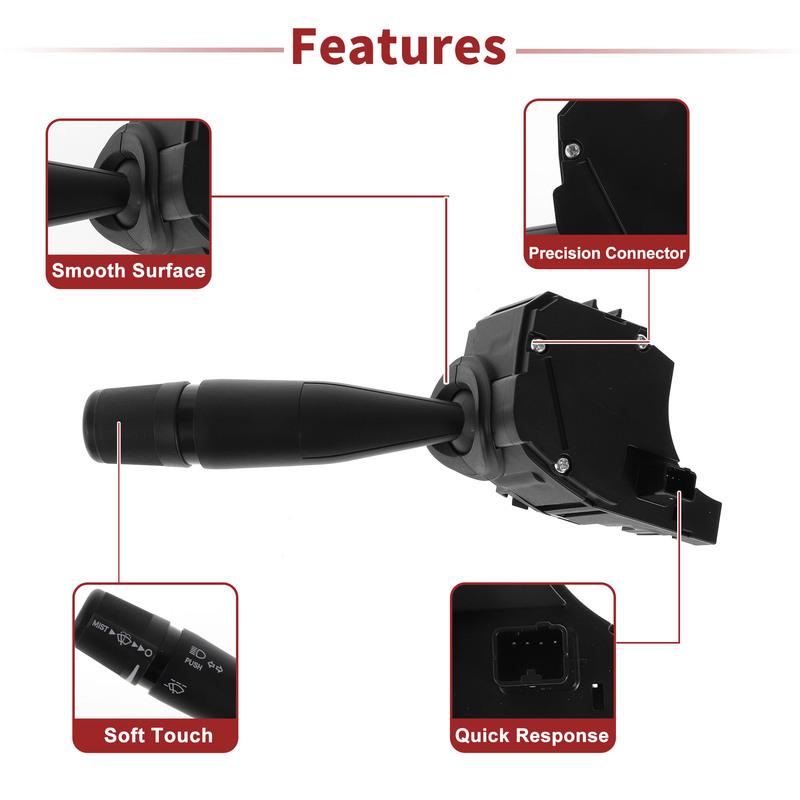 X Autohaux No.56046114AB/56046114AC Turn Signal Switch for Chrysler Town & Country 2014