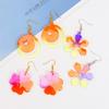 Geometric Earring Mold DIY Necklace Pendant Flower Crystal Epoxy Resin Molds