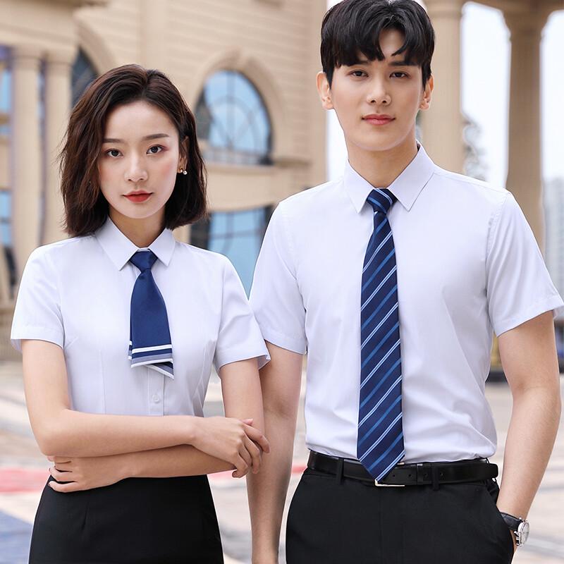 Professional Short-Sleeve Anti-Wrinkle Business Shirt