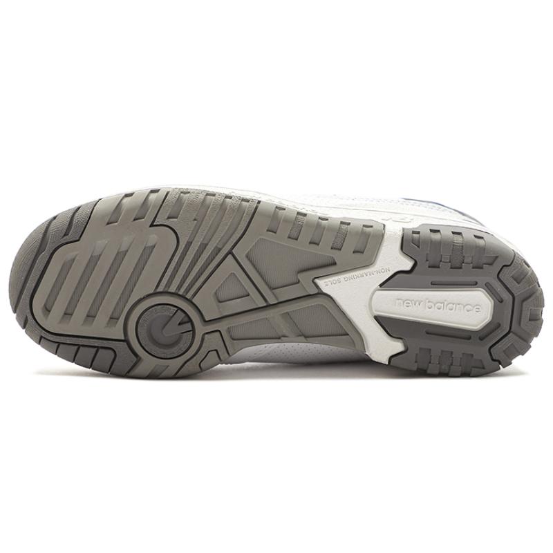 New Balance 550 White Grey Dark Grey Sneakers BB550WTG