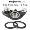 2pcs RISK Sealing Ring Black Brake Piston O-Ring for SHIMANO SLX M7000 XT M8000 XTR M9020 R8070