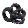 31.8x35mm Cycle Stem Aluminum Alloy CNC Lightweight Short Handlebar Stem for DIY Mountain Cycling Black