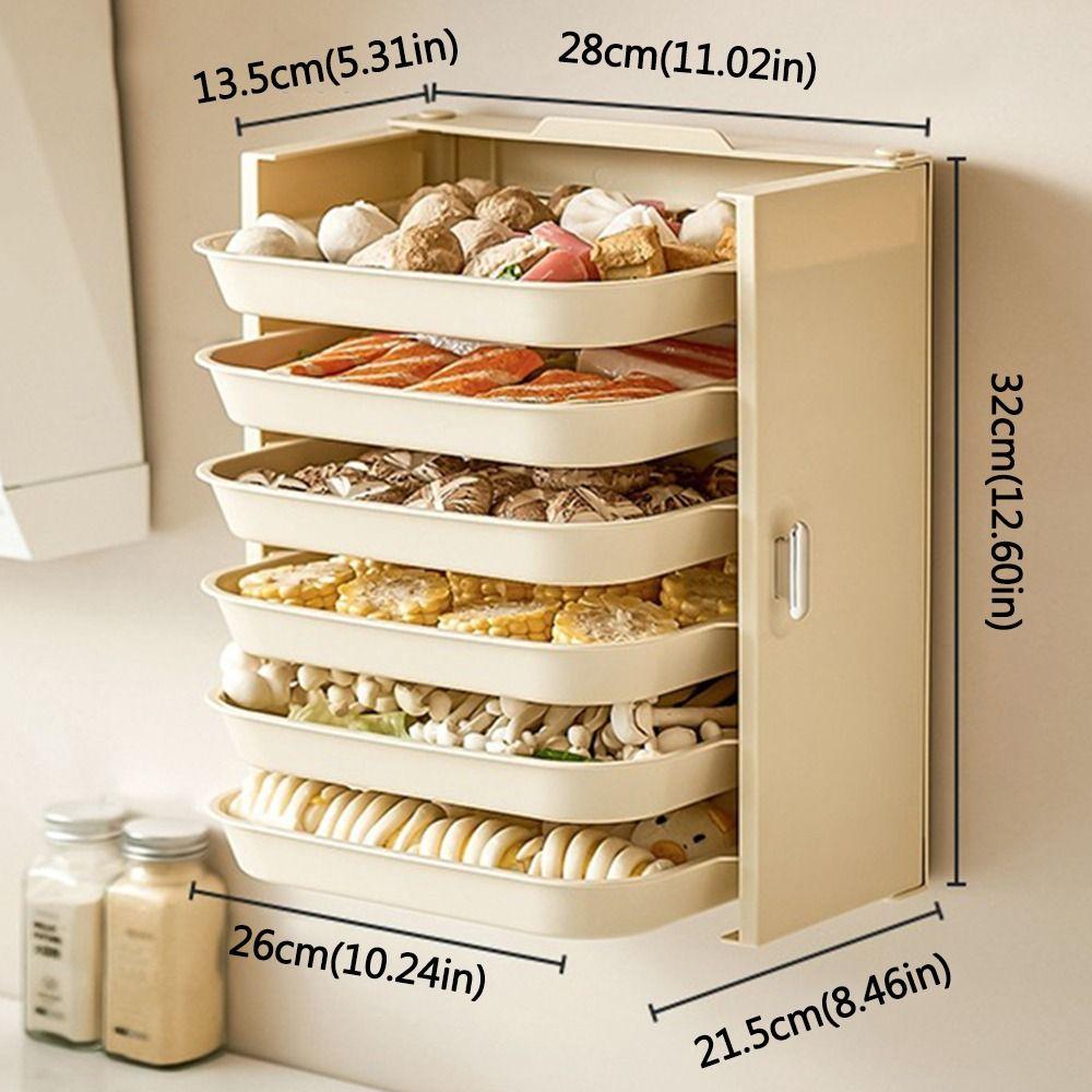 Creative Dish Preparation Rack Foldable Kitchen Organizer Shelf  Household