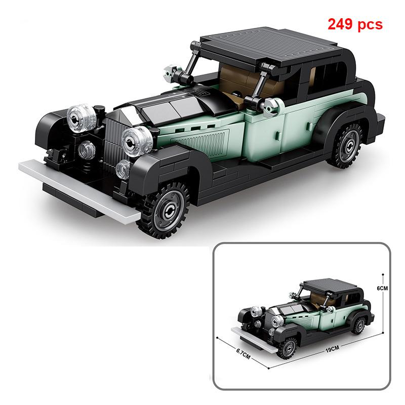 Technical Car City Speed  Sports Car Building Blocks Carro Rennau Voiture Vehicle MOC Educational Construction Toy
