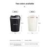 380ML Car Vacuum Cup Coffee Thermos 304 Stainless Steel Tire Valve Cap For Mercedes Benz AMG E S C A B Class GLE GLS CLA CLE GLC