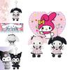 Adorable Japanese Kuromi My Melody Cinnamoroll Plush Doll Bag Pendant Soft Toy