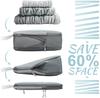 Compressible Travel Storage Bag Set: Large Capacity Suitcase Organizers & Digital Accessories
