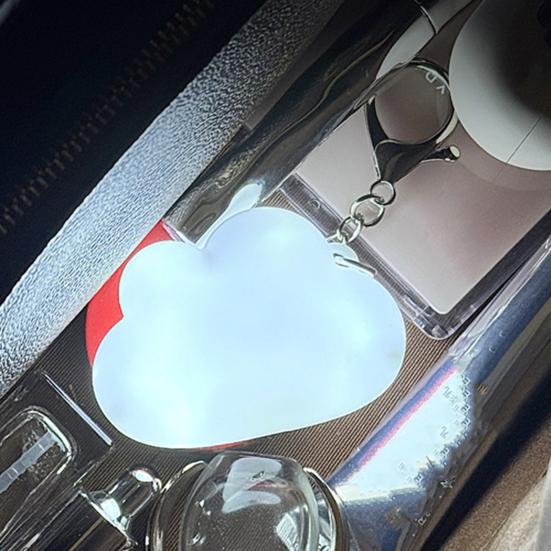 Sensor Light Rechargeable Purse Light Touch-Sensitive Heart Cloud Shaped LED USB Charging Compact Bag Lamp Women
