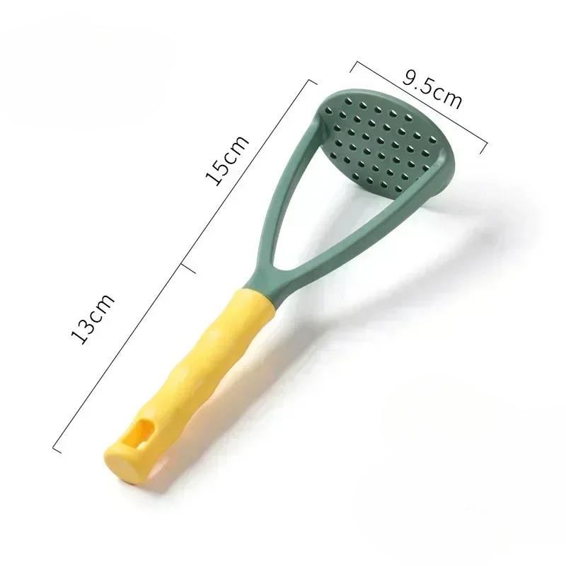 Kitchen Household Tools Potato Masher Plastic Sweet Garlic Mash Press Mud Press Manual Mashing Tool Easy To Operate Tool