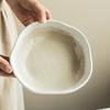 Irregular Ice Crack Glaze Tableware Japanese Fruit Salad Bowl Retro Dessert Bowl Vegetable Bowl Household One Person Food Noodle Bowl