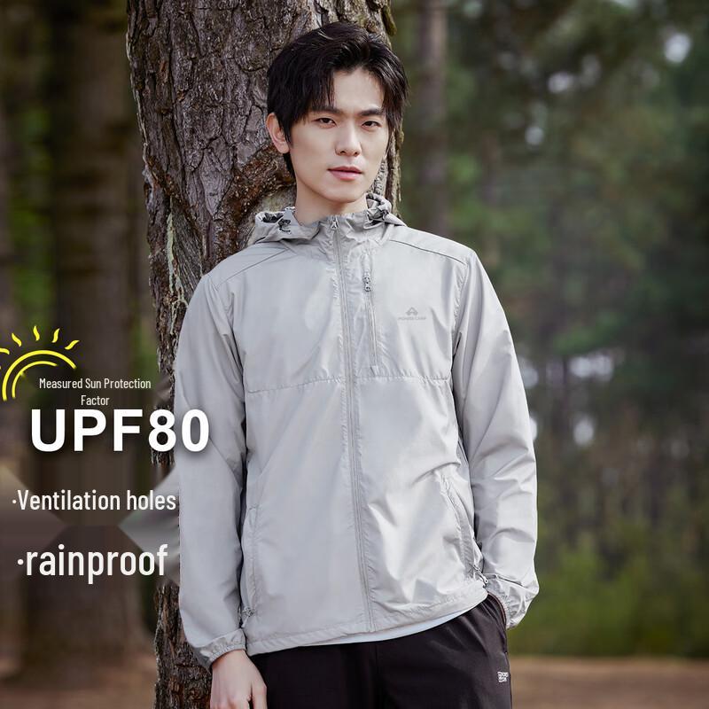 Tuoluzhe Men s UPF50+ Outdoor Sun Protection Jacket M