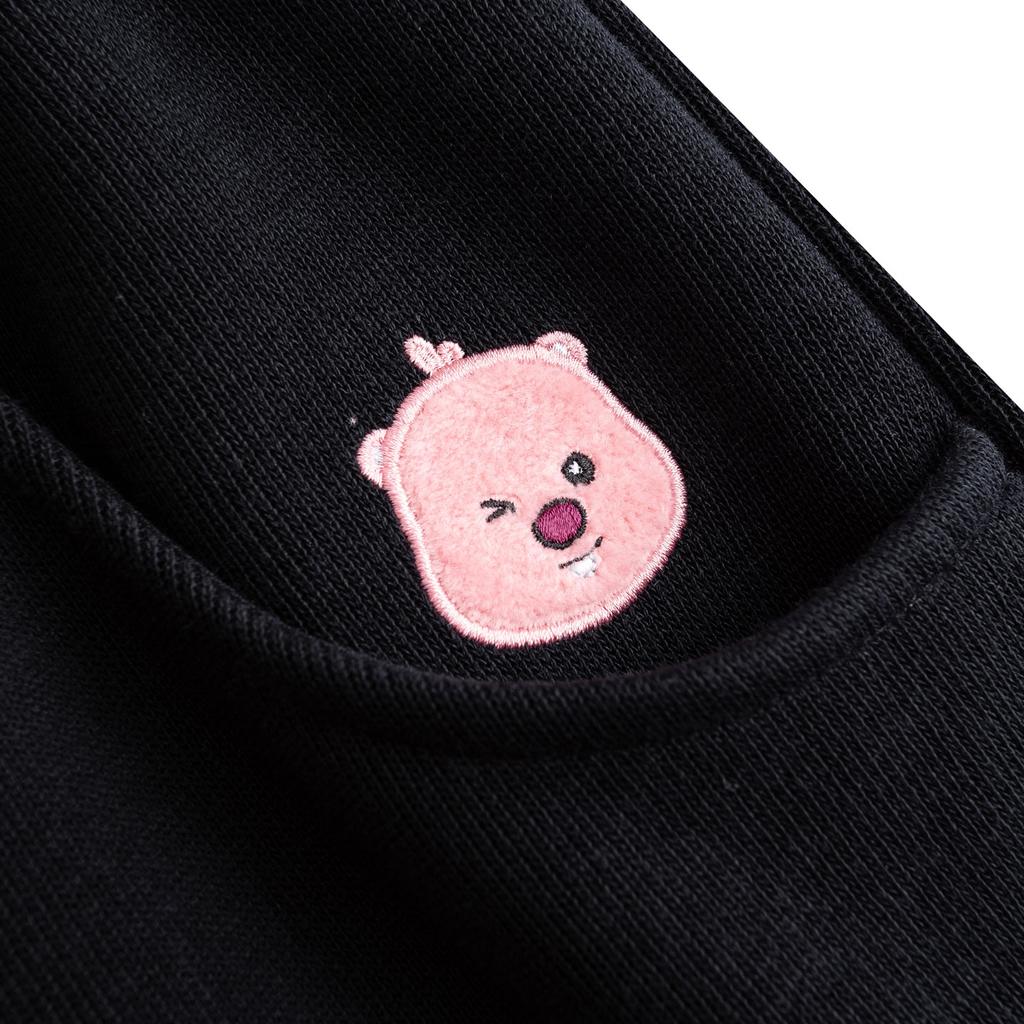 Anta Cross-Border Collaboration Lifestyle Series 2025 Winter Womens Knitted Long Pants Women Pants Basic-Black 962548301-4