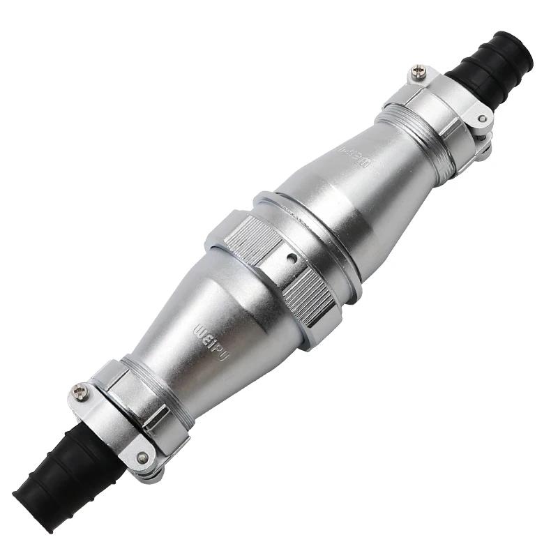 WEIPU WY48 TI/ZI M48 5 7 20 27 38 42Pin Waterproof Solder Cable Power Conector Electrical Male Plug Female Socket Large Current