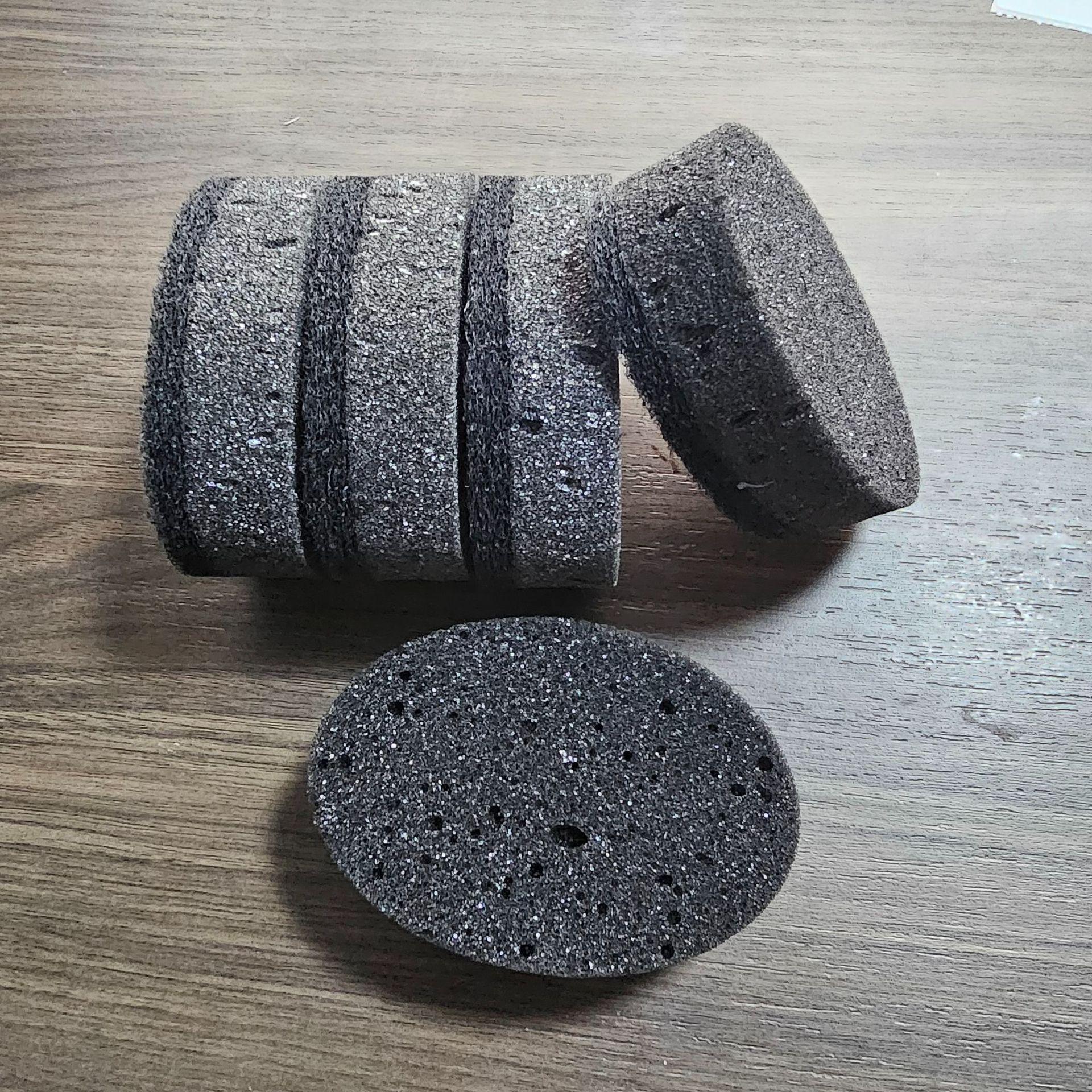 

Durable Black Seaweed Sponge for Dishes & Pots | Non-stick Kitchen Cleaning 1 piece loose