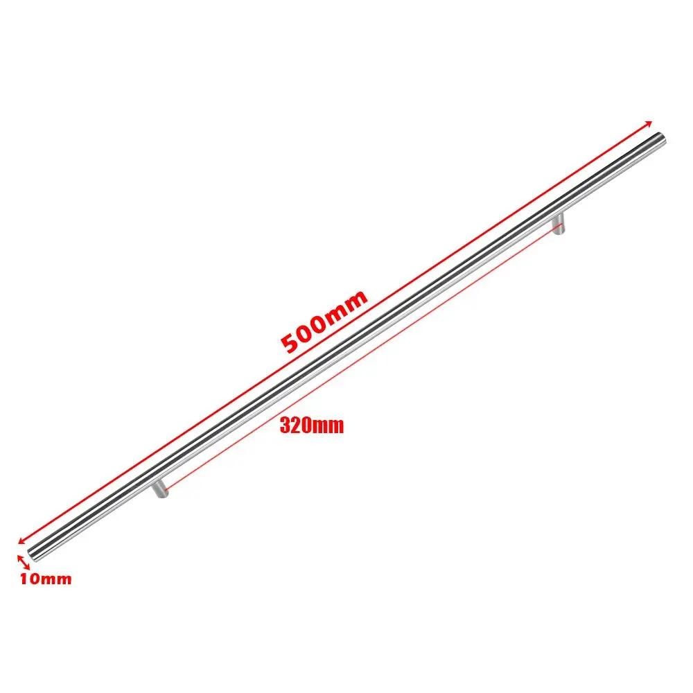 1Pc Cupboard Useful Hardware Furniture Component Drawer Wardrobe Pulls Door Knobs T-Bar Handle  Stainless Steel  Knobs