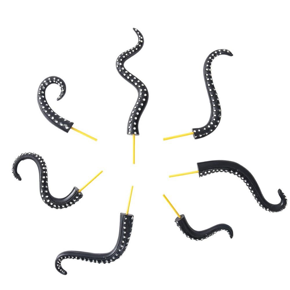 

Creative 7-piece Set Sea Tentacle Resin Decoration Resin Garden Decor Flowerpot Resin Decoration Plant Stakes Home чёрный