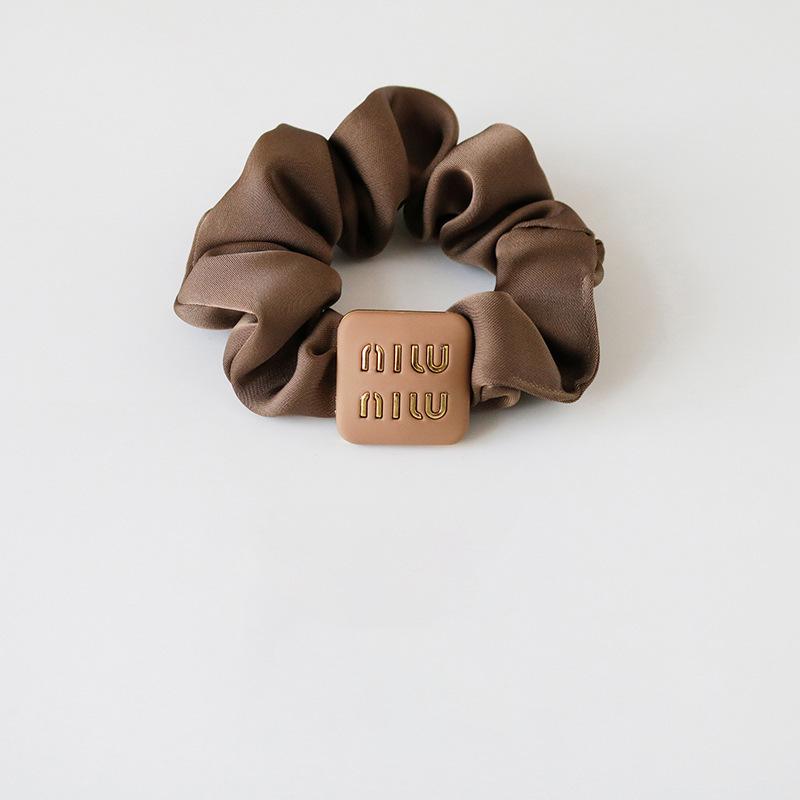 Silk Hair Scrunchies/Ties For Frizz & Breakage Prevention, No Damage, Elastic Ponytail Holders, 1Pc