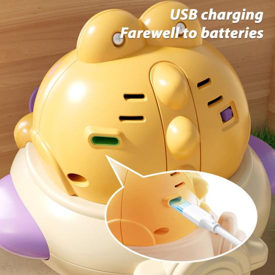 Dinosaurier Einrad Spielzeug Seiltanz Automatischer Kreisel Balance Dino Spielzeug Pädagogisch Elektrischer Dinosaurier Tumbler Kreisel Spielzeug Kleinkind Jungen Mädchen Geschenk