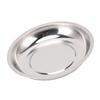 6 Inch Round Magnetic Parts Tray Stainless Steel Magnetic Tools Bowl for Screws Nuts Bolts and