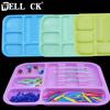 1Pcs Dental Instruments Trays Autoclavable Plastic Divided Split Trays Colorful Plastic Divided Placement Box Dentistry Tools