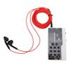 Portable Voice Changer Sound Card Set Handheld with Bluetooth Cool Light 8 Sound Effects Sound Board for Streaming